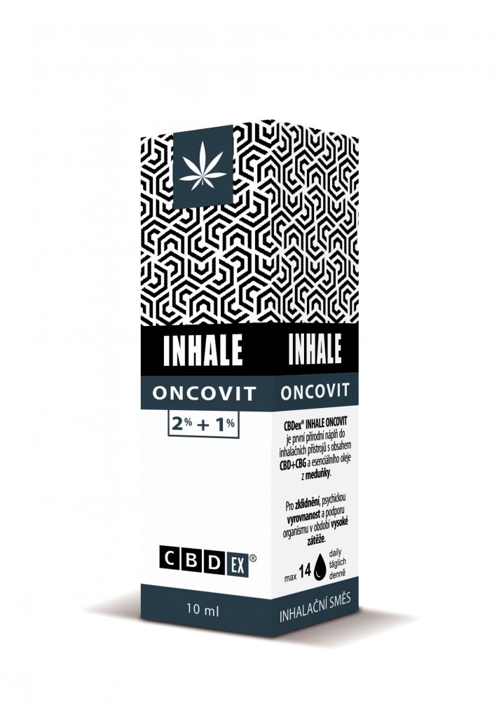 CBDex Inhaleer ONCOVIT 2% + 1%, 10 ml