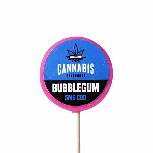 Cannabis Bakehouse CBD Lollypop – žuvačka, 5 mg CBD, 13 g