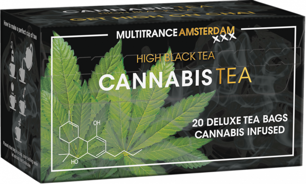 Cannabis High Black Tea (balenie 20 čajových vrecúšok), 40 g