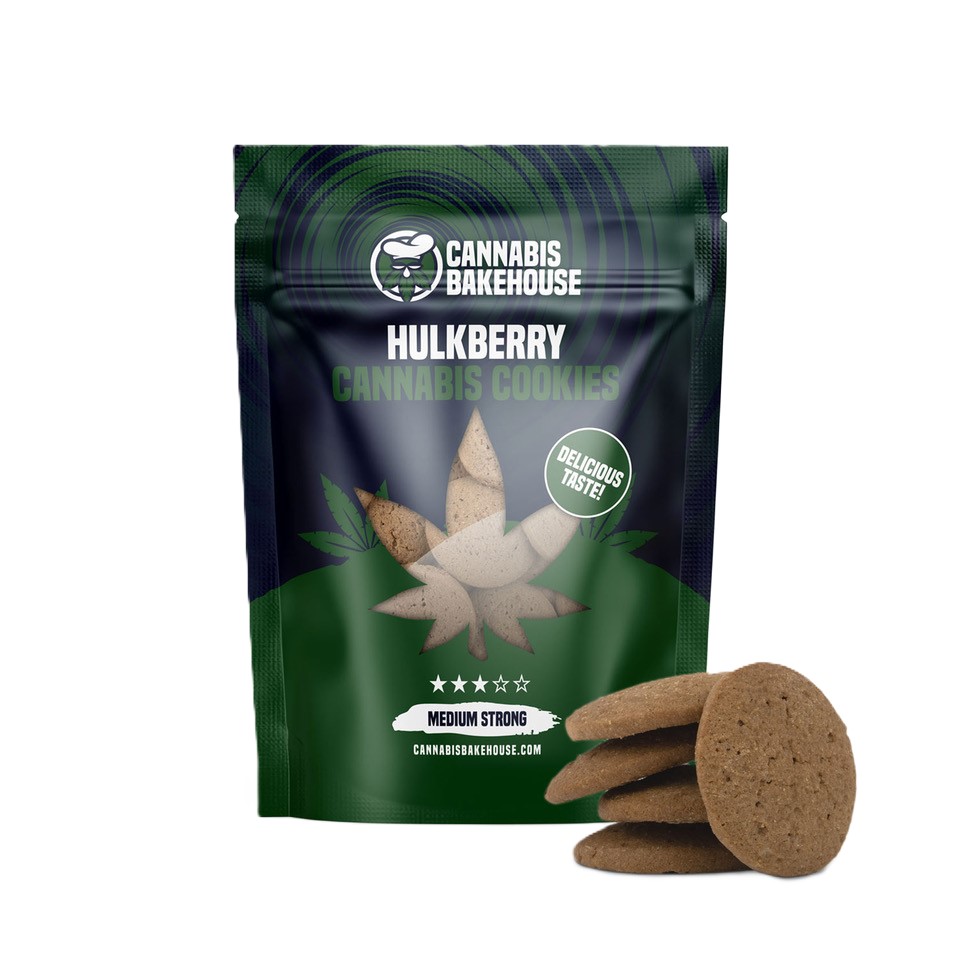 Cannabis Bakehouse Hulkberry Cannabiskoekjes, 100 g