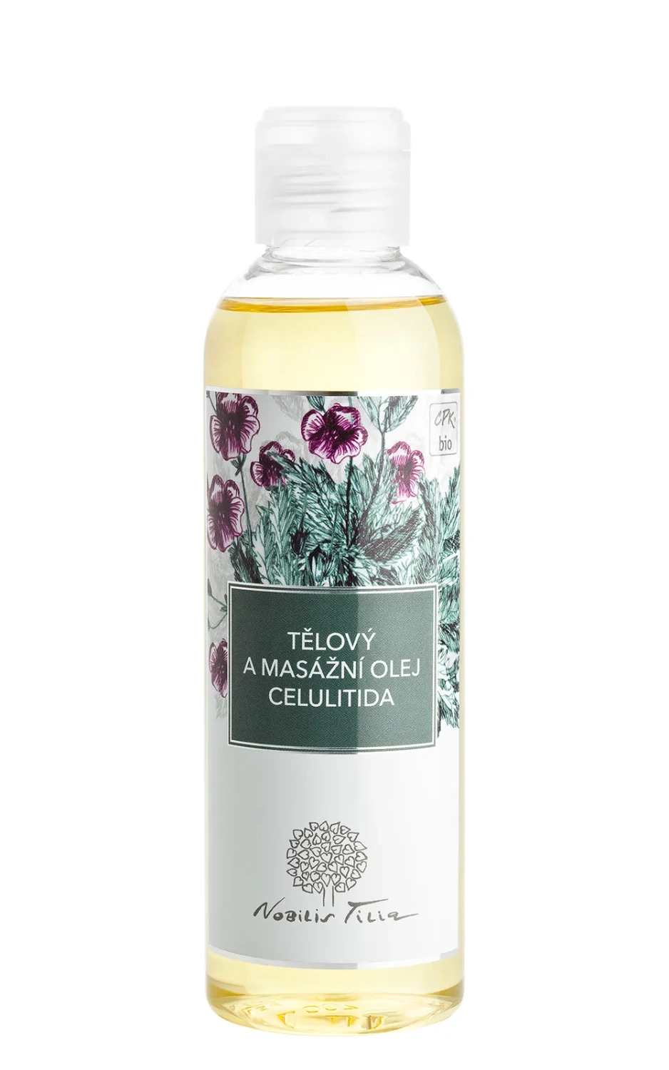 Nobilis Tilia Lichaams- en massageolie cellulitis, 200 ml