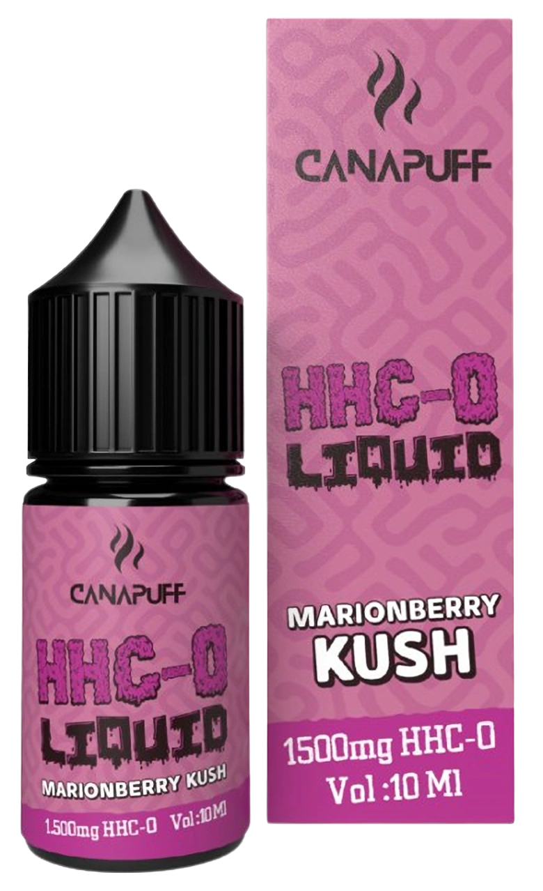 CanaPuff HHC-O Vloeibaar Marionberry Kush, 1500 mg, 10 ml