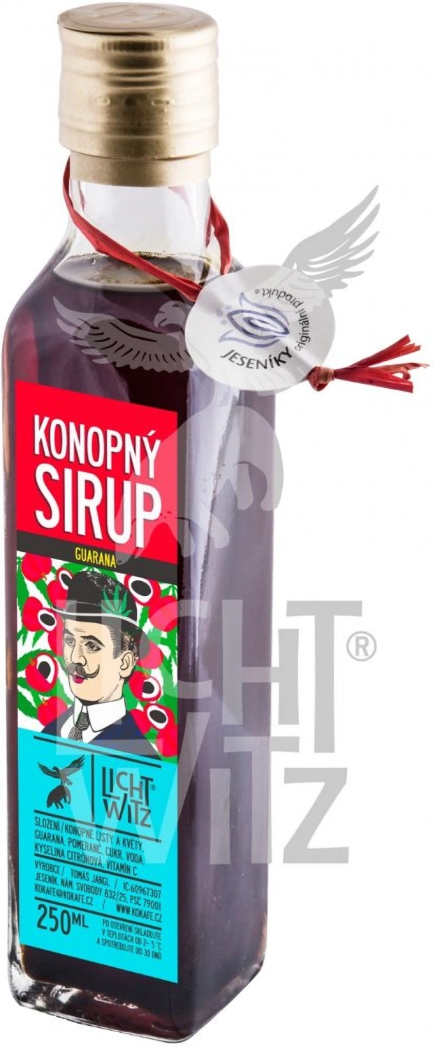 Lichtwitz Siroop met konopí en garantie 250 ml