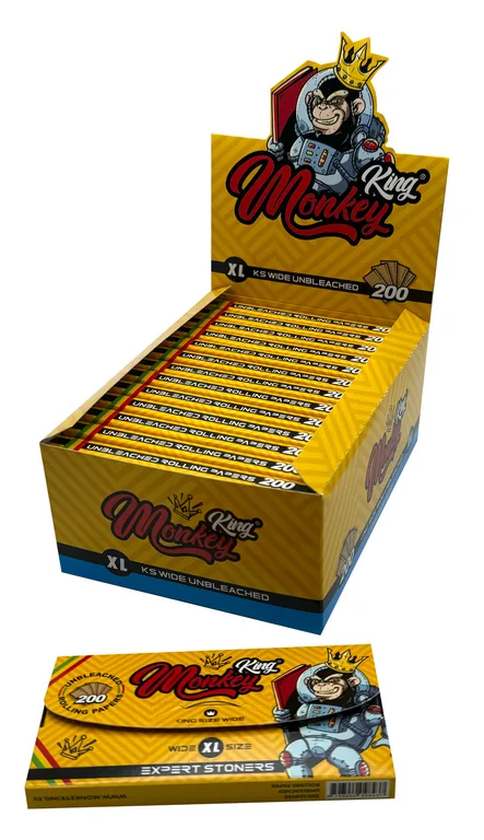 Monkey King Wood KS Slim XL, blok 200, 1 brožúra