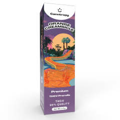 Canntropy THCV Prerolls Orange Creamsicle, THCV 96% ხარისხი, 1,5 გ