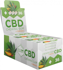 MediCBD Mango CBD Chewing Gum (36 mg CBD), 17 g