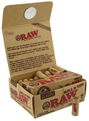 RAW Ubleget Masterpiece Kingsize Ruller med filtre, 3 m + 30 filtre