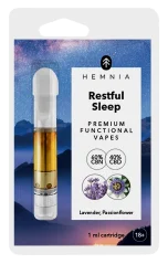 Hemnia Kassett Restful Sleep - 40% CBD, 60% CBN, lavendel, kannatuslill, 1 ml