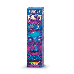 Euphoria HHCPO Disposable Vape Pen Kush Note, 85% HHCPO, 2 ml