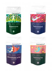 Cannastra Wiązka kwiatów HHCP 6-15%, Zestaw All in One - 4 x 1 g do 100 g