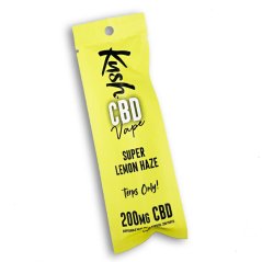 Kush Vape CBD Vape Pen Super Lemon Haze 2.0, 200 mg CBD, 0,5 g