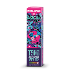Euphoria T9HC Disposable Vape Pen Watermelon Punch, 2 ml