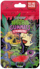 Euphoria H4CBD Gummies Strawberry, 3 pcs x 40 mg, 120 mg