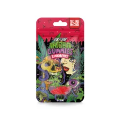 Euphoria H4CBD Gummies Strawberry, 3 τεμ x 40 mg, 120 mg