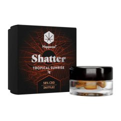 Happease - Ekstrakts Tropical Sunrise Shatter 58% CBD, 1 g