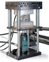Graspresso EPIC 15T Rosin press dengan silinder hidrolik dan manometer