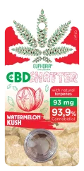 Euphoria Схаттер Ватермелон Кусх (93 мг до 465 мг ЦБД)