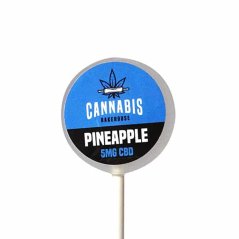 Cannabis Bakehouse CBD Lollypop - Ανανάς, 5 mg CBD, 13 g