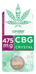 Euphoria Tīrs CBG kristāls 475 mg, 0,5 g
