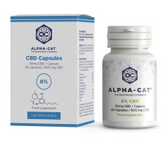 Alpha-CAT CBD Capsules 20x30 mg, 600 mg