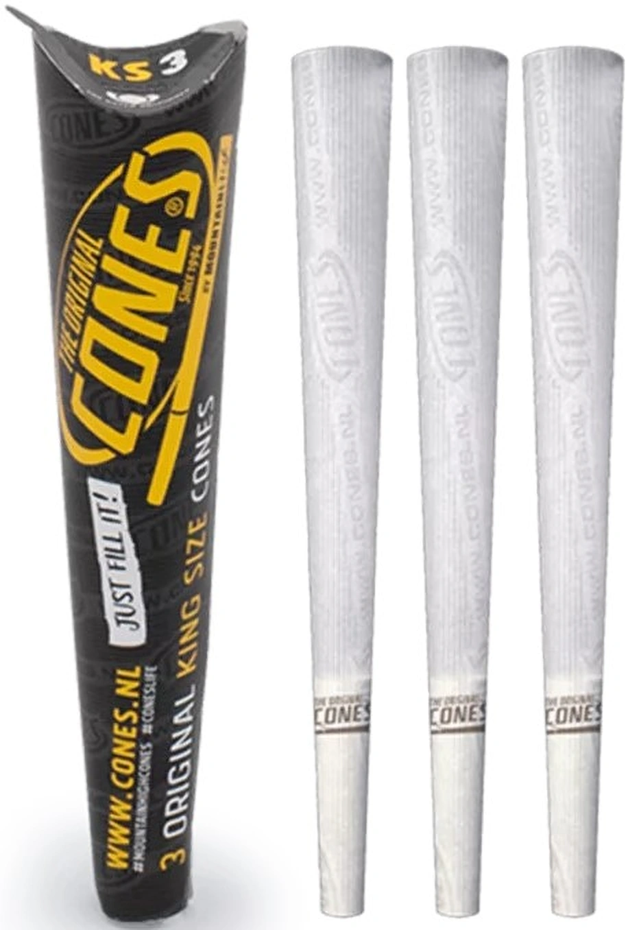 The Original Cones, Cones Original King Size 3x Paper Pack