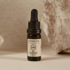 Cannor Έλαιο κάνναβης πλήρους φάσματος CBD 15%, 1500 mg, 10 ml
