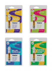 Canntropy THCV-Kartuschen, All-in-One-Set – 4 Geschmacksrichtungen x 1 ml
