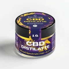 Canntropy Destilado de CBD de amplo espectro, 1g