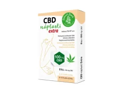 Zelená Země CBD náplasti Extra 8 ks