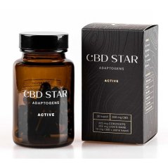 CBD Star Medicinal mushrooms with CBD - Active Adaptogens, 30 capsules