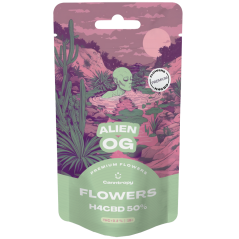 Canntropy H4CBD zieds Alien OG 50%, 1 g - 100 g