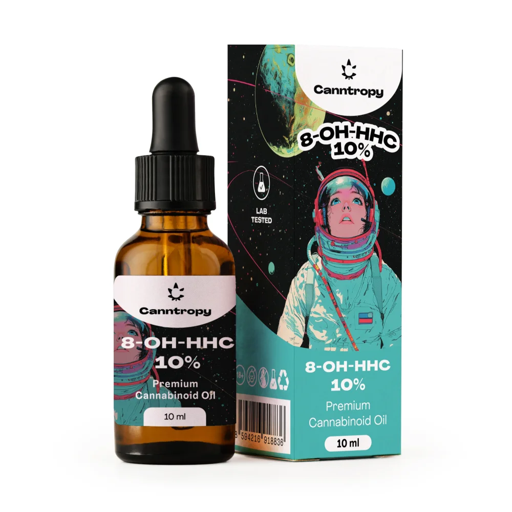 Canntropy Ulei canabinoid premium 8-OH-HHC, 10 % 8-OH-HHC, 10 ml