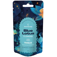 Fleur de lotus bleu Canntropy THCX, 5 % de THCX, 3 g - 100 g