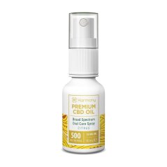 Harmony CBD Σπρέι Από το στόμα Φροντίδα 500 mg, 15 ml, Εσπεριδοειδές