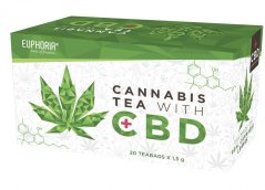 Euphoria Kaņepju tēja ar CBD, 30 g