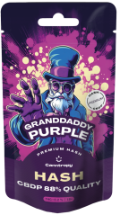 Canntropy CBDP Hash Granddaddy Purple, CBDP 88% quality, 1 g - 100 g