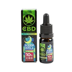 Euphoria Huile CBD 10% avec terpènes, 10 ml, 1000 mg - Sleep Well