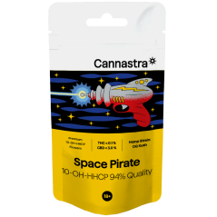 Cannastra 10-OH-HHCP Kwiatowy Pirat Kosmiczny 94% Jakość, 1 g - 100 g