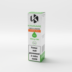 Kanavape Orange Bud liquid, 5 %, 500 mg CBD, 10 ml