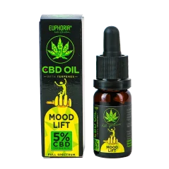 Euphoria Ulei CBD 5% cu terpene 10 ml, 500 mg - Mood Lift