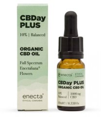 Enecta Óleo CBD CBDay Plus Balanced Full Spectrum 10%, 1000 mg, 10 ml