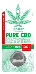 Euphoria Tīrs CBD kristāls - 99% (100 mg), 0,1 g