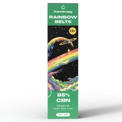 Canntropy Caneta Vape CBN Rainbow Belts, 95% CBN, 1ml