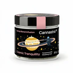 Cannastra Kanapių mišinys – „Cosmic Tranquility“ maltų gėlių vestuvinis tortas (20 g)