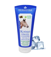 Herbavera Horse Eisgel with hemp, mint and menthol, 200 ml