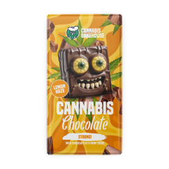 Cannabis Bakehouse Milk Chocolate bar with hemp seeds, Lemon Haze, 1 pcs, 100 g