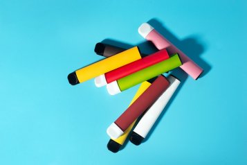 Engangsdamper i ulike farger, hvor lenge varer engangsdamper