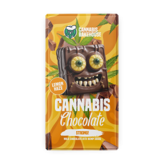Cannabis Bakehouse Milk Chocolate bar with hemp seeds, Lemon Haze, 1 pcs, 100 g