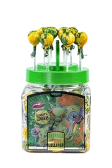 Euphoria Cannabis Energy Lollipop im Glas, Cannabisgeschmack (100 x 12 g)