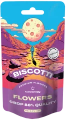 Canntropy CBDP Flower Biscotti, CBDP 88% de qualidade, 1 g - 100 g